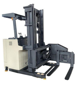 1000 KG Electric Pallet Forklift Narrow Aisle 3 Way Pallet Stacker AC EPS Fork Electric Rotation&Side Shift