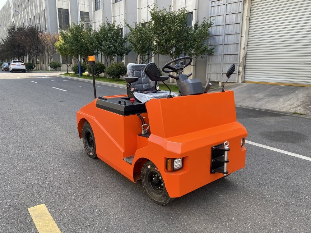 2 Ton Electric Tow Truck Baggage Tractor Portable Omron Inductive Microswitch