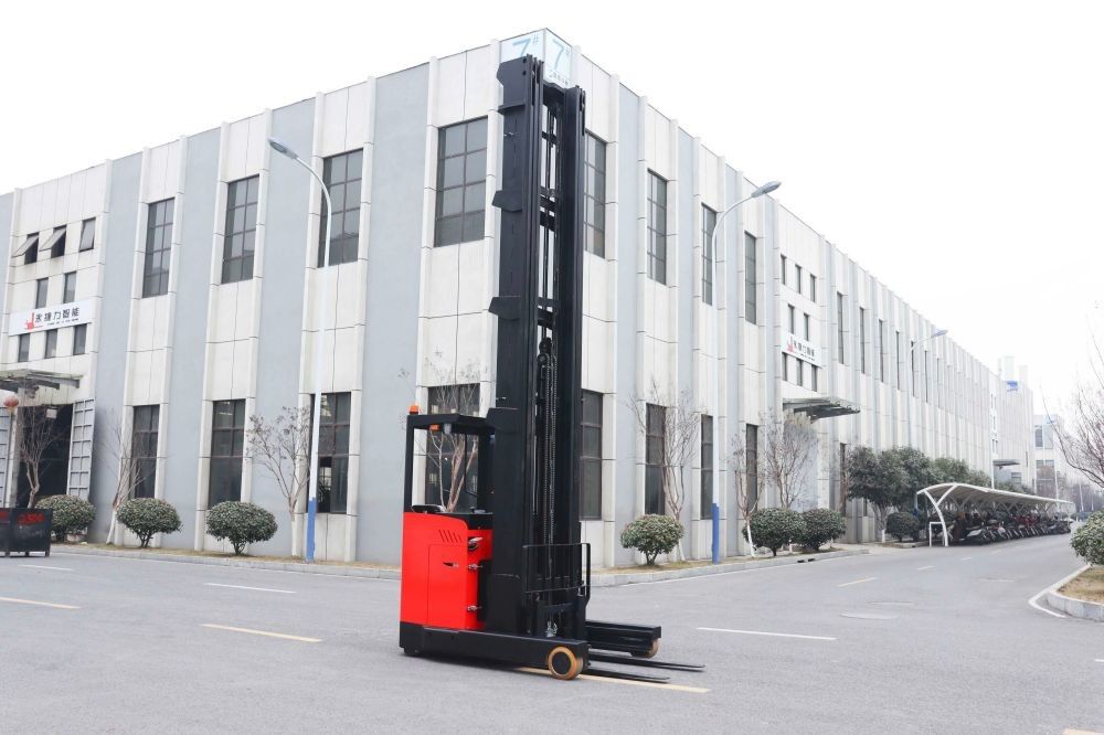 Non Standard Electric Pallet Forklift Seated type Ride On Pallet Stacker