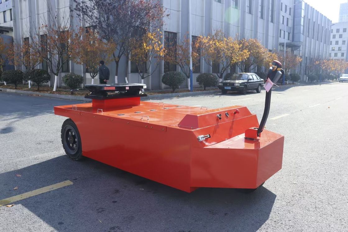 20000 KGS Electric Towing  Tractor Walk Style Four Wheel Solid Tire