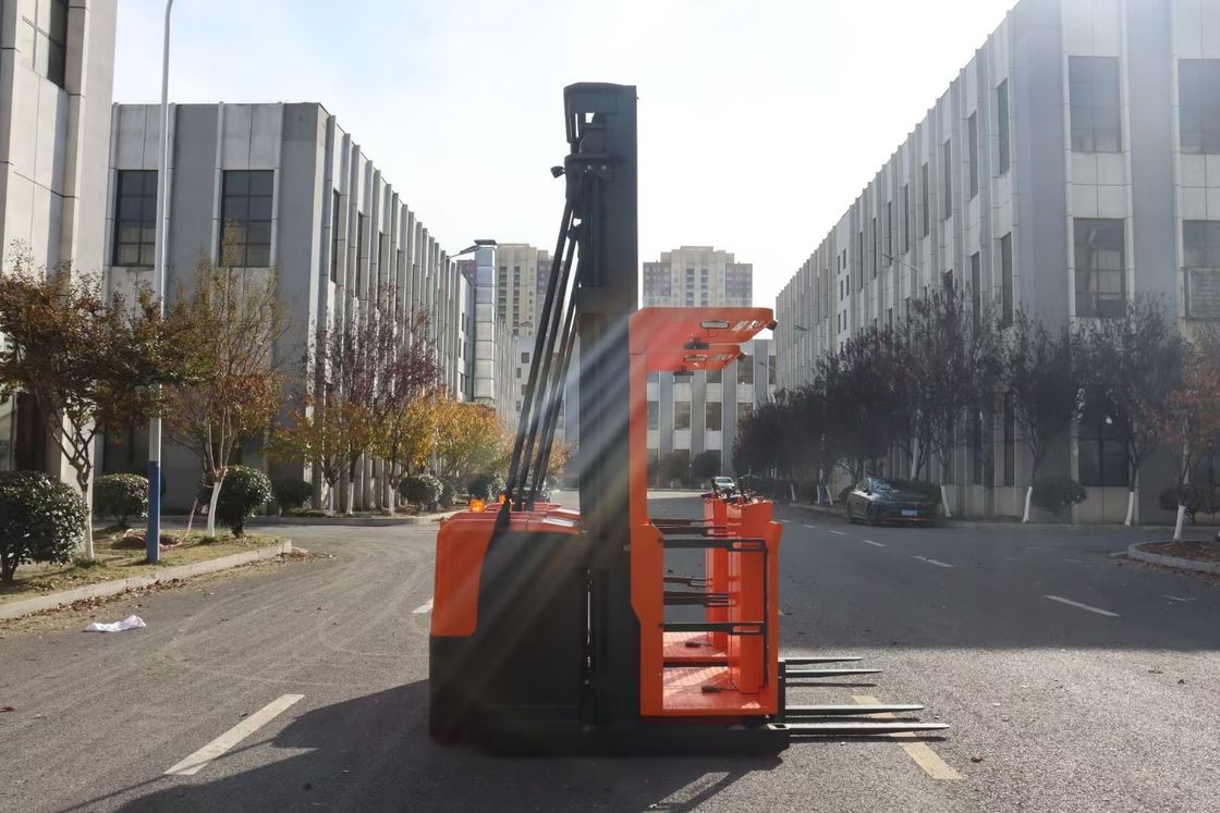 Lithium Battery  25.6V500AH Capatity Weight 1000 KG Electric Order Picking Cart Lifting Height 8000 mm  Curtis  Drive  System