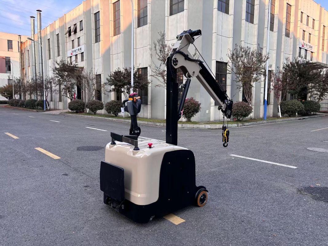 Non Standard Electric Mini Crane Arm Truck Rated Lifting Capacity 300 KG