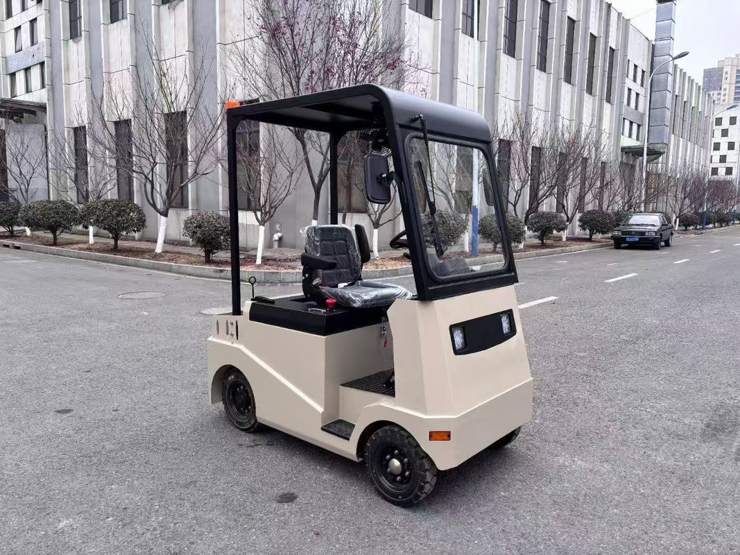 Lithium Battery 51.2V 250AH Electric Towing  Tractor Hydraulic Steering  Walking Speed: 6/12 km